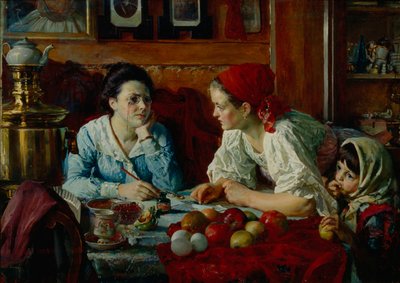 Een brief naar Petersburg, 1902 door Vasili Andreyevich Golynsky