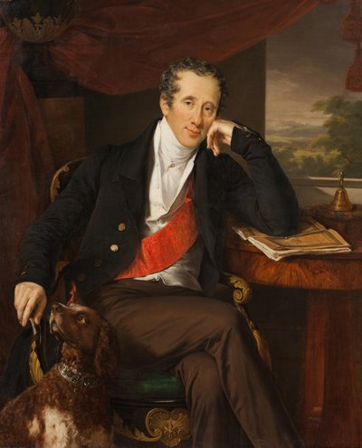 Portret van graaf Nikita Petrovich Panin door Vasili Andreevich Tropinin