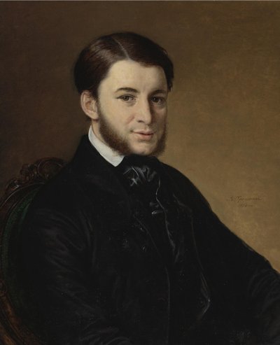 Portret van Leonid Matveyevich Muromtsev 1825-1899 door Vasili Andreevich Tropinin
