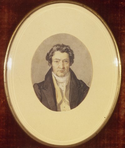 Portret van de acteur Pavel Mochalov, 1800-1848, 1841 door Vasili Andreevich Tropinin