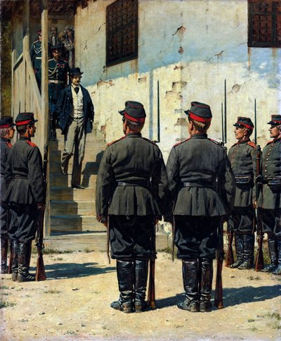 De spion door Vasili Vasilievich Vereshchagin