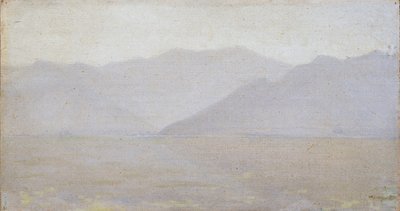 Ochtend in Kasjmir, 1875 door Vasili Vasilievich Vereshchagin