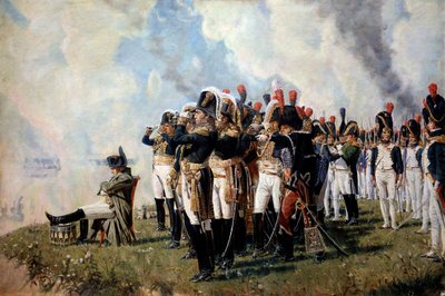 Napoleon Bonaparte op de Borodino Hoogten, 1897 door Vasili Vasilievich Vereshchagin
