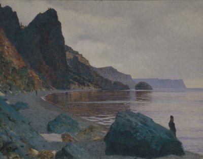 Bij het St. George-klooster. Krim door Vasili Vasilievich Vereshchagin