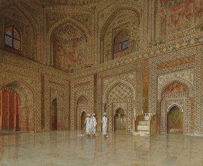 De moskee in Fatehpur Sikri door Vasili Vasilievich Vereshchagin
