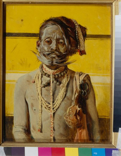Een fakir door Vasili Vasilievich Vereshchagin