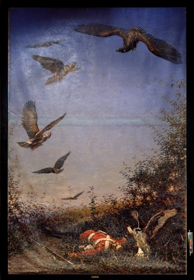 Een vergeten soldaat door Vasili Vasilievich Vereshchagin