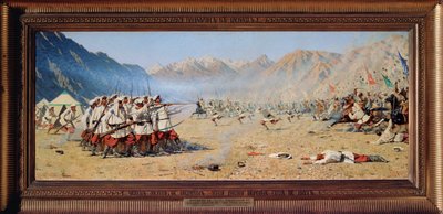 Een plotselinge aanval door Vasili Vasilievich Vereshchagin