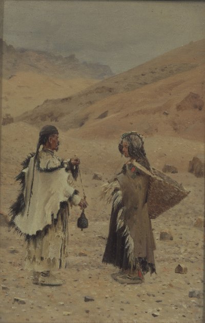 West Tibetanen door Vasili Vasilievich Vereshchagin