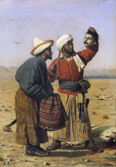 Succes, 1868 door Vasili Vasilyevich Vereshchagin