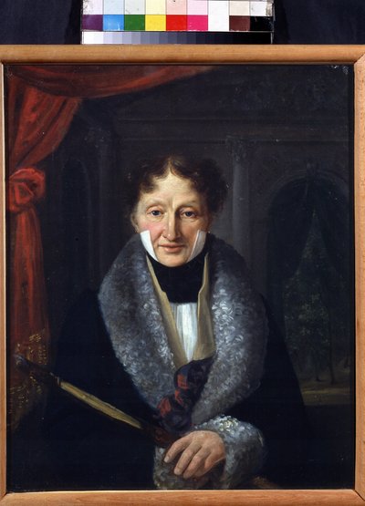 Portret van de balletmeester Charles Louis Didelot door Vasili Venediktovich Baranov