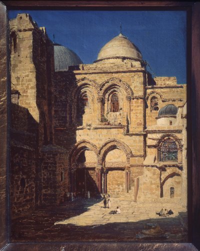 De Heilig Grafkerk in Jeruzalem door Vasilij Dmitrievich Polenov