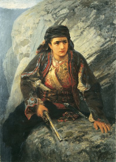 De Herzegoviniaan op de Uitkijk door Vasilij Dmitrievich Polenov