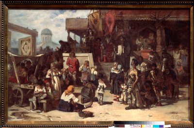 Het oordeel van de grootvorst door Vasilij Ivanovic Surikov