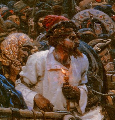 De Ochtend van de Executie van de Streltsy in 1698, 1881 door Vasilij Ivanovic Surikov
