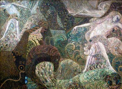 Zee bodem, eind 19e of begin 20e eeuw door Vasily Ivanovich Denisov