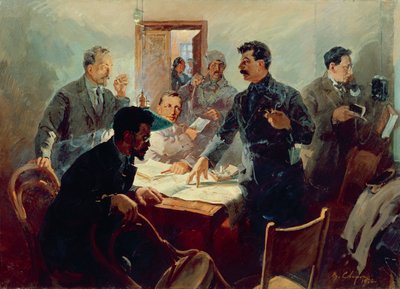De Staf van de Oktoberrevolutie van 1917 door Vasily Semyonovich Svarog