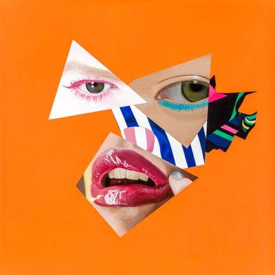 Clownsaus, 2015 (Acryl op doek) door Vaskeen Vaskeen