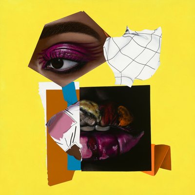 Filtered4U, 2019 (Acryl op hout) door Vaskeen Vaskeen