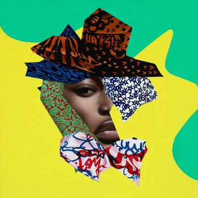 Nouveau Rich, 2018 (Acryl op hout) door Vaskeen Vaskeen