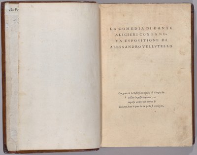 La Comedia door Venetian 16th Century, Dante Alighieri