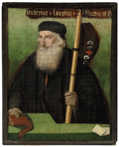 Portret van Robert Langton, ca. 1512-13 door Venetian School