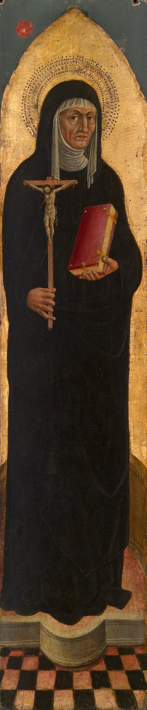 Sint Monica van een Augustijns Altaarstuk door Venetian School