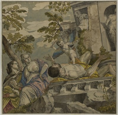 Allegorie van de liefde: minachting door Veronese