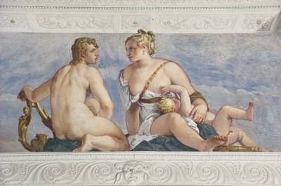 Apollo en Venus, uit de Sala di Bacco, ca. 1561 door Veronese