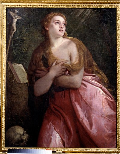 Boetvaardige Magdalena door Veronese