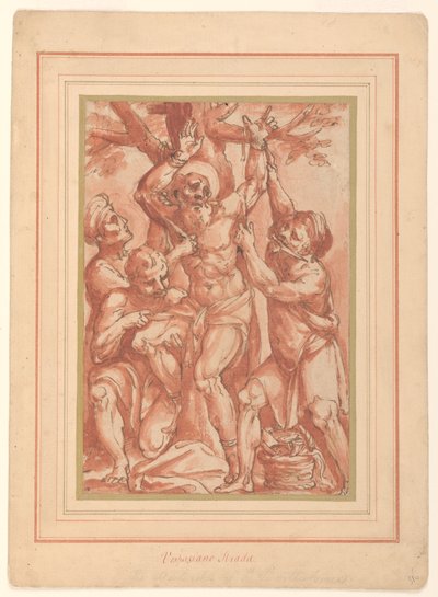Martelaarschap van St. Bartholomeus door Vespasiano Strada