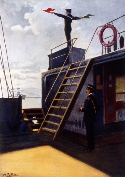 Signaalgever van de Argentijnse marine door Vicente Blasco Ibanez