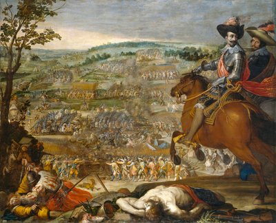 Overwinning bij Fleurus in 1622 door Vicente Carducho
