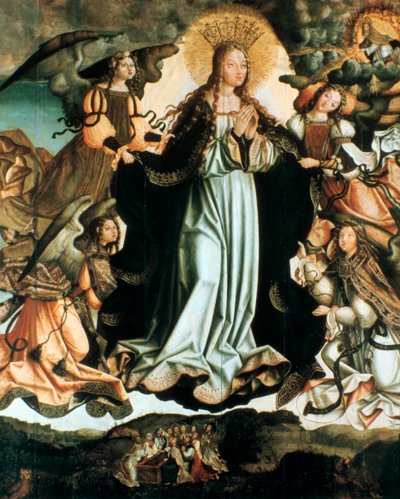 Hemelvaart van de Maagd, c1491-1518 door Vicente Gil
