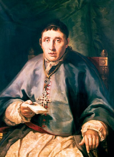 Portret van Pedro Gonzalez Vallejo. door Vicente Lopez y Portana