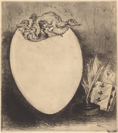 De Paaseieren door Vicomte Ludovic Lepic
