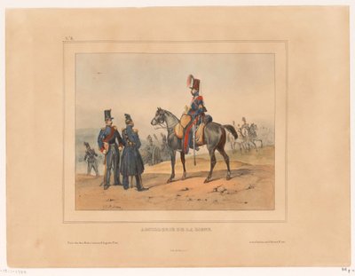 Artillerie van de linie door Victor Adam