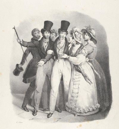 Hoofdstuk VII: Wie zal mij opeisen, 1824 door Victor Adam