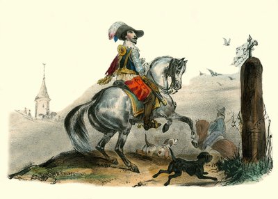 De burggraaf van Sommiere, Languedoc edelman en landeigenaar. In 
