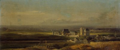 Kasteel en stad van Vincennes door Victor Amedee Faure