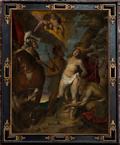 Parochiekerk Sint-Walburga. Sint Sebastiaan door Victor Boucquet
