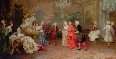 Onbekend schilderij door Victor Caccidrelli