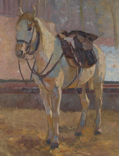 Schimmel onder het Zadel door Victor Eckhardt von Eckhardsburg