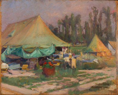 Bourbourg 1915 door Victor Francois Tardieu