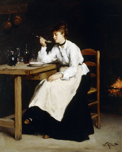 Bij het vuur door Victor Gabriel Gilbert