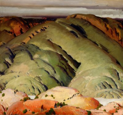 Bergvormen #2 door Victor Higgins
