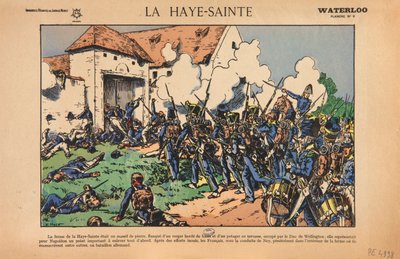 La Haye-Sainte, Waterloo, ca. 1920 door Victor Huen