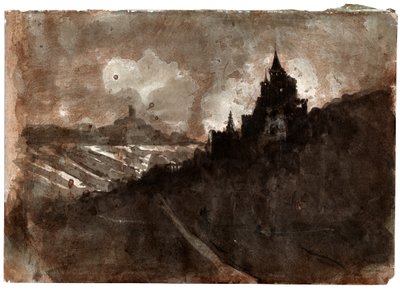 Rijndal, ca. 1850 door Victor Hugo