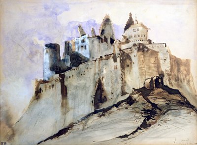 Het kasteel van Vianden door Victor Hugo