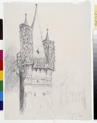 De Klokkentoren van Keulen door Victor Hugo